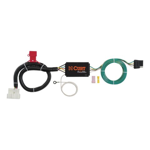 CURT Custom Wiring Connector Harnesses for 2019-2025 PASSPORT, 2016-2022 PILOT - 56291 Adapter, Vehicle Towing Harness, 3 to 2 Powered Converter, use on Honda®, Kit