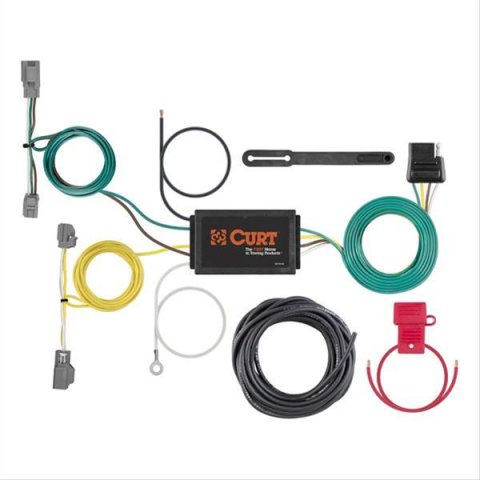 CURT Custom Wiring Connector Harnesses for 2016-2019 CRUZE - 56319 Adapter, Vehicle Towing Harness, 3 to 2 Powered Converter, Chevy, Kit