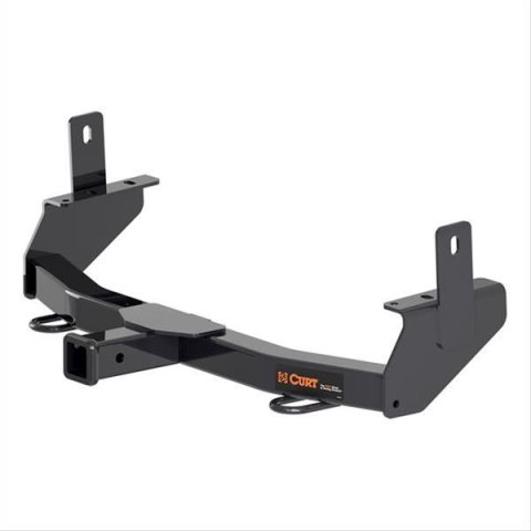 CURT Receiver Hitches for 2017-2020 ARMADA - 31081 Hitch, Front Location, 2 in. Receiver, Square Tube Welded, Black Powdercoated, Each