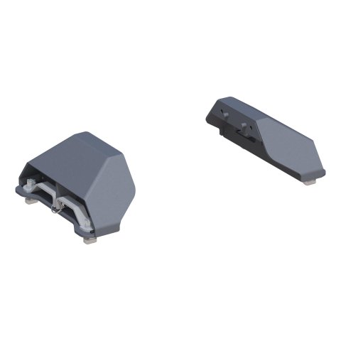 CURT OEM-Compatible Fifth Wheel Legs for 2011-2025 F-250 SUPER DUTY, F-350 2011-2024 F-450 DUTY - 16032 Legs, OEM Compatible, SteeI, Carbide Finish, Ford, Each