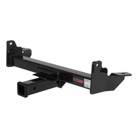 CURT Class 3 Receiver Hitch 31109 Trailer Hitch, III, Front Receiver, 2 in. Receiver, Black, Square Tube, Chevy/GMC, Each