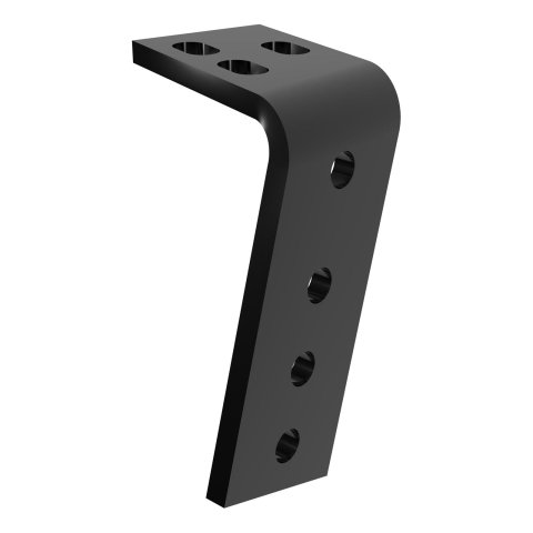 CURT Semi-Custom Fifth Wheel Brackets for 2002-2008 RAM 1500 - 16303 Mounting Brackets, Semi-Custom, Brackets, Dodge, Each