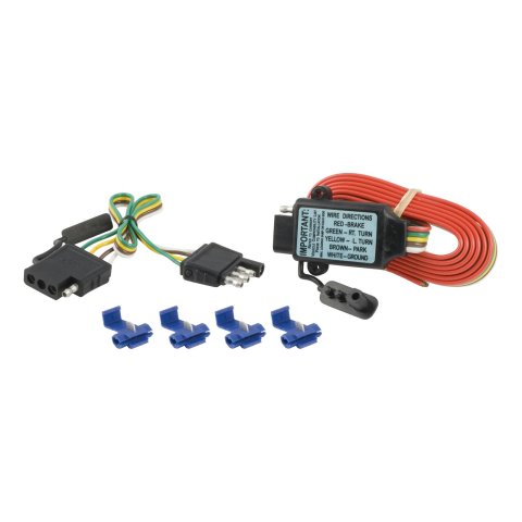 CURT Trailer Harness Adapters 55179 Adapter, 3-wire To 2-wire, Each