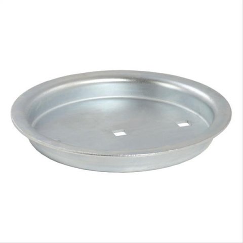 CURT Recessed Tie-Down Backing Plates 83610 Cargo Anchor, Plate, Stainless Steel, Zinc Plated, 6.652 in. Base Diameter, Each