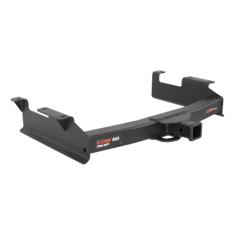 CURT Class 5 Receiver Hitch 15312 Trailer Hitch, V, 2 in. Receiver, Carbide Powdercoated, Chevy, GMC, Each