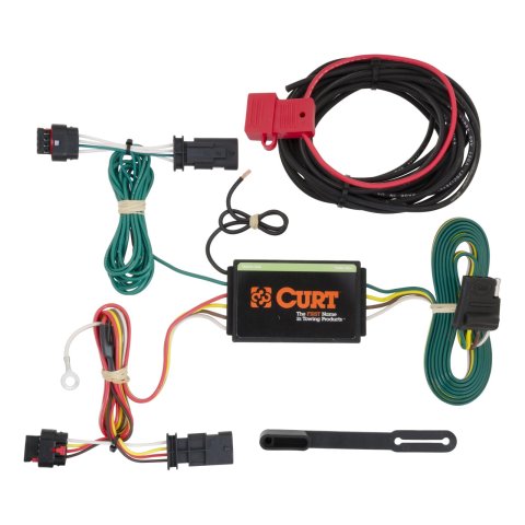 CURT Custom Wiring Connector Harnesses for 2013-2017 TRAVERSE - 56181 Adapter, Vehicle Towing Harness, T-Connector, Chevy, Each