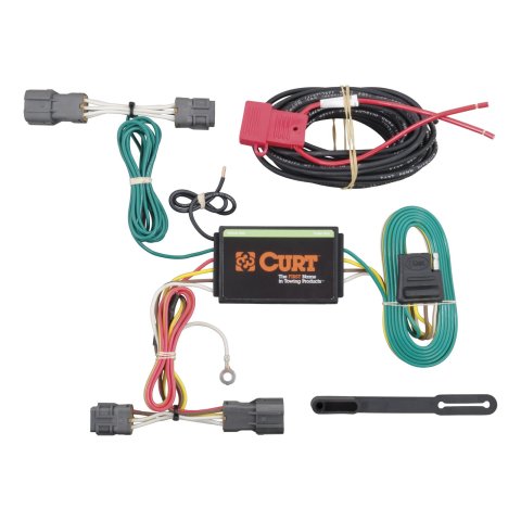 CURT Custom Wiring Connector Harnesses for 2007-2010 RONDO, 2010-2019 SOUL - 56220 Adapter, Vehicle Towing Harness, T-Connector, Kia, Each