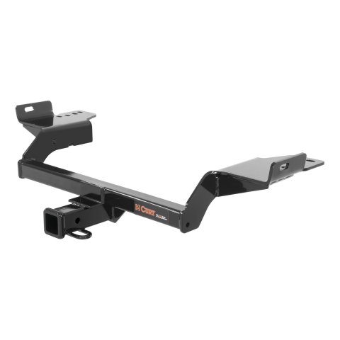 CURT Class 3 Receiver Hitch 13186 Trailer Hitch, III, 2 in. Receiver, Black Powdercoated, Ford, Each