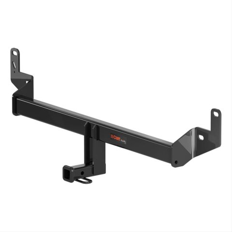 CURT Class 1 Receiver Hitch 11457 Hitch, I, 1/4 in. Receiver, Square Tube Welded, Black Powdercoated, Chevrolet, Bolt, Each