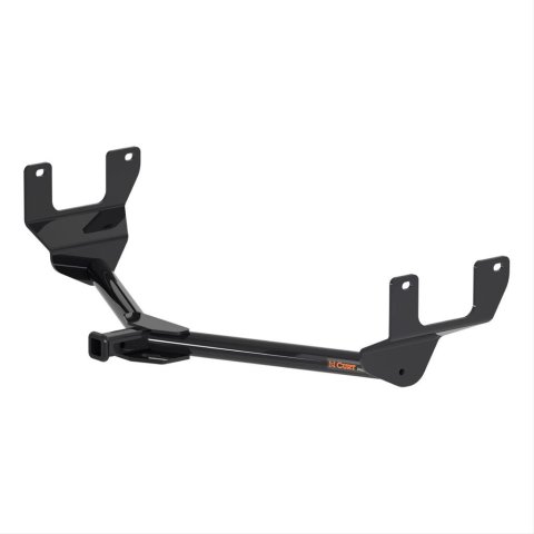 CURT Class 2 Receiver Hitch 12172 Hitch, II, 1 1/4 in. Receiver, Round Tube Welded, Black Powdercoated, Lexus, NX200T, NX300, NX300H, Each