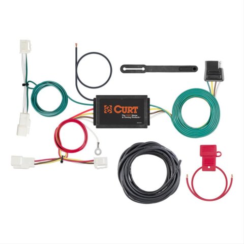 Curt Manufacturing - Trailer Wiring Harnesses for 2015-2020 YARIS 56385 CUSTOM VEHICLE TO TRAILER WIRING HARNESS TOYOTA