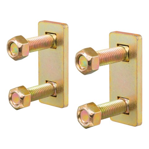 CURT Adjustable Pintle Mounts 48549 Mount, Hook Mounting Plate, SecureLatch Mount Hardware, Adjustable, Kit