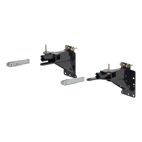 CURT Custom Tow Bar Base Plates for 2014-2018 CHEROKEE - 70134 Adapter Bracket, Plate, Steel, Black Powdercoated, Jeep, Kit
