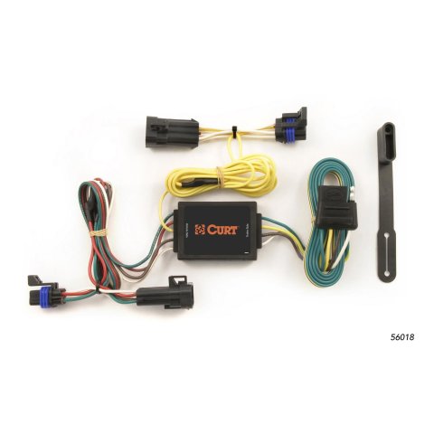 CURT Custom Wiring Connector Harnesses for 2002-2007 VUE - 56018 Vehicle Towing Harness Adapter, T-Connector, 3-Wire System, Saturn, Each