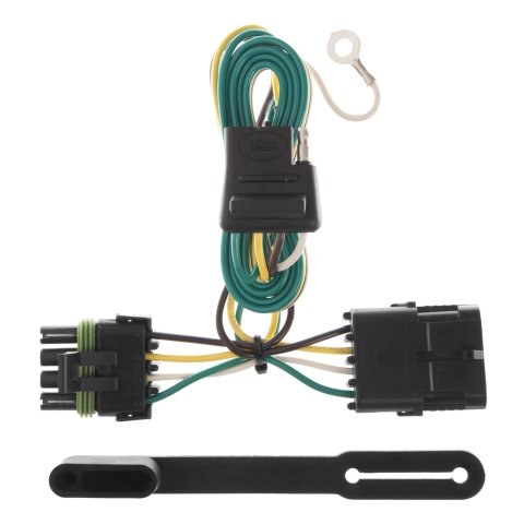 CURT Custom Wiring Connector Harnesses 55315 Vehicle Towing Harness Adapter, T-Connector, 2-Wire System, Chevy/GMC, Each
