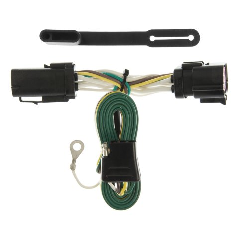 CURT Custom Wiring Connector Harnesses for 1997-2004 F-150, 2004 F-150 HERITAGE, 1997-1999 F-250 - 55256 Vehicle Towing Harness Adapter, Trailer Harness Adapter, 2-Wire, Ford, Each
