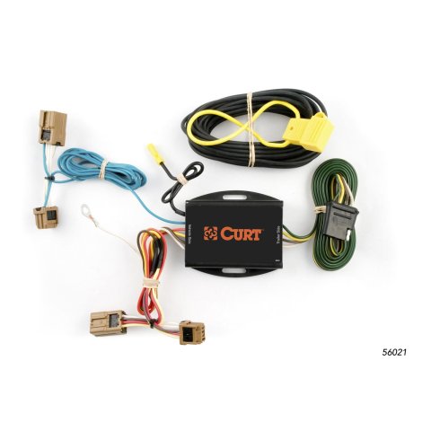 CURT Custom Wiring Connector Harnesses for 2007-2012 VERSA - 56021 Vehicle Towing Harness Adapter, T-Connector, Nissan, Each