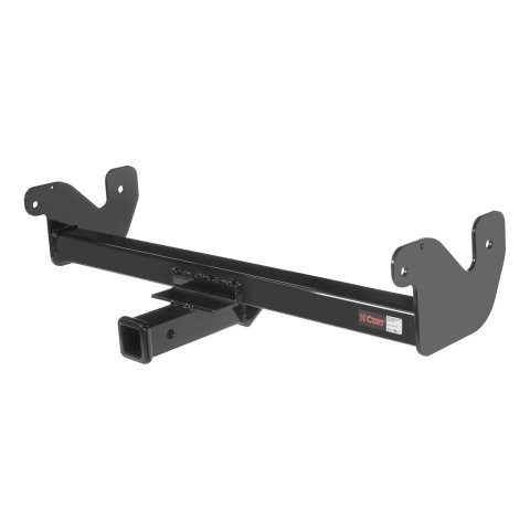 CURT Class 3 Receiver Hitch 31008 Trailer Hitch, III, Front Receiver, 2 in. Receiver, Black, Square Tube, Ford, Each