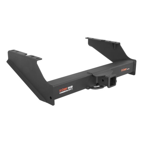 CURT Class 5 Receiver Hitch 15810 Hitch, Rear, V, 2 1/2 in. Square Receiver, Carbide Powdercoated, Ford, Each