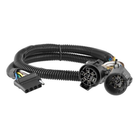 CURT Custom Wiring Connector Harnesses 56584 Adapter, Vehicle Towing Harness, T-Connector, Each