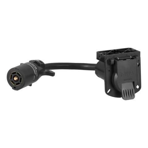 CURT Trailer Harness Adapters 57003 Adapter, 7-pole Female Socket, Audi, Porsche, Volkswagen, Kit