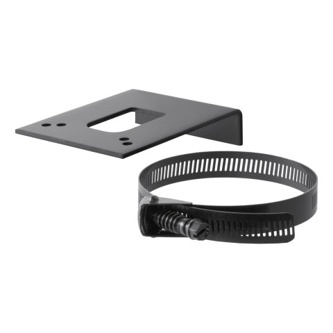 CURT Trailer Wire Connector Brackets 57204 Mounting Bracket, 4, 5, 6-pole Socket, Steel, Black, Each