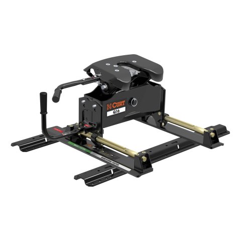 CURT A16 Fifth Wheel Trailer Hitches 16621 Hitch, Wheel, A16, Carbide Powdercoated, Kit