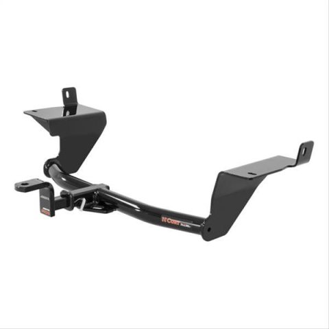 CURT Class 1 Receiver Hitch 114113 Trailer Hitch, I, 1/4 in. Receiver, Black Powdercoated, Volkswagen, Each