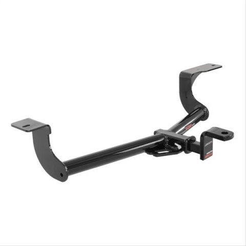 CURT Class 1 Receiver Hitch 114163 Trailer Hitch, I, 1/4 in. Receiver, Black Powdercoated, Honda, Each