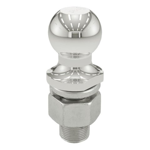 Curt Manufacturing Hitch Balls 40056 Trailer Ball, 2" Trailer Ball (1-1/4" x 2-5/8" Shank, 10,000 lbs., Stainless)