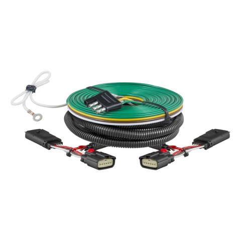 Curt Manufacturing - Trailer Wiring Harnesses for 2015-2020 ESCALADE, YUKON, YUKON XL 58965 Connector Kit, Custom Towed-Vehicle RV Harness