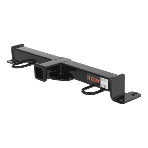 CURT Class 3 Receiver Hitch 31408 Trailer Hitch, III, Front Receiver, 2 in. Receiver, Black, Square Tube, Jeep, Each