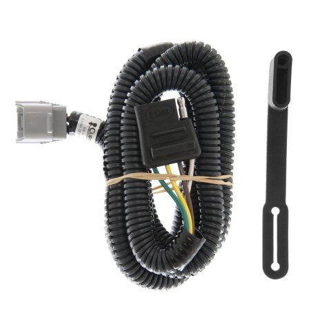 CURT Custom Wiring Connector Harnesses 55245 Vehicle Towing Harness Adapter, Trailer Harness Adapter, 4-Way Flat, Replacement Style, Lexus/Toyota, Each