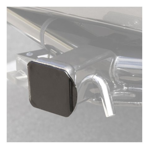 CURT Hitch Tube Covers 22181 Receiver Cover, 2 in. x 2 in., Plastic