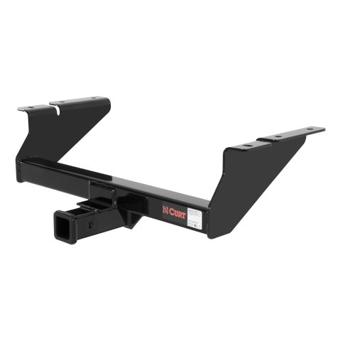 CURT Class 3 Receiver Hitch 31012 Trailer Hitch, III, Front Mounted Receiver, 2 in. Receiver, Black, Square Tube, Cadillac, Chevy, GMC, Each