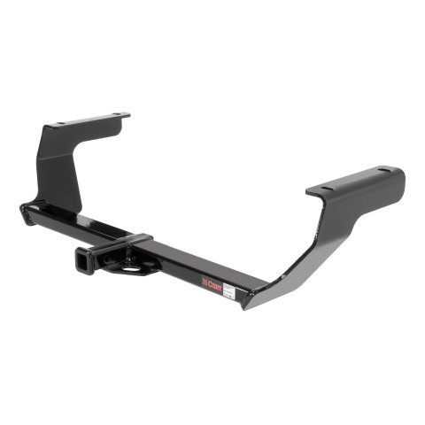CURT Class 1 Receiver Hitch 11286 Trailer Hitch, I, 1/4 in. Receiver, Black Powdercoated, Subaru, Each