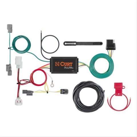 Curt Manufacturing - Trailer Wiring Harnesses for 2013-2022 ILX 56269 T-Connector Custom Vehicle-to-Trailer Harness 2013 2016 Acura All