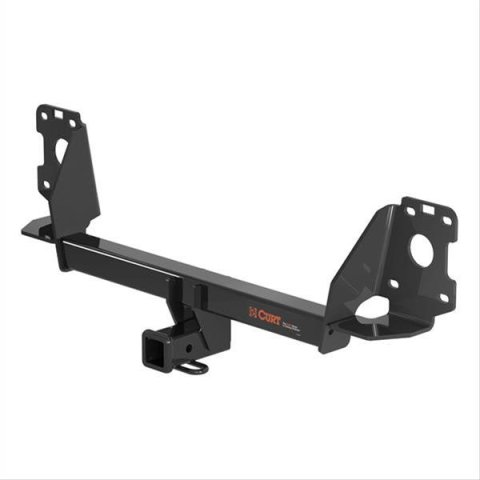 CURT Class 3 Receiver Hitch 13277 Hitch, III, 2 in. Receiver, Square Tube Welded, Black Powdercoated, Audi, Q7, Each