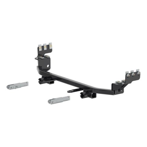 CURT Custom Tow Bar Base Plates for 2016-2018 FOCUS - 70113 Adapter Bracket, Plate, Steel, Black Powdercoated, Ford, Kit