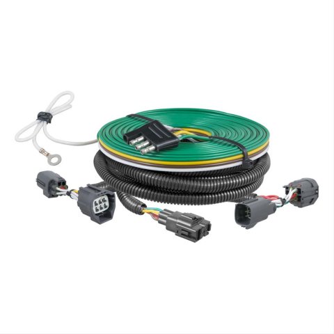 CURT Custom Towed-Vehicle RV Wiring Harnesses for 2008-2012 LIBERTY, 2007-2011 NITRO - 58937 HARNESS DODGE 2007 2011