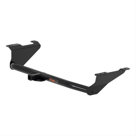 CURT Class 2 Receiver Hitch 12180 Hitch, II, 1-1/4 in. Receiver, Black Powdercoat, Round Tube, Chrysler, Each