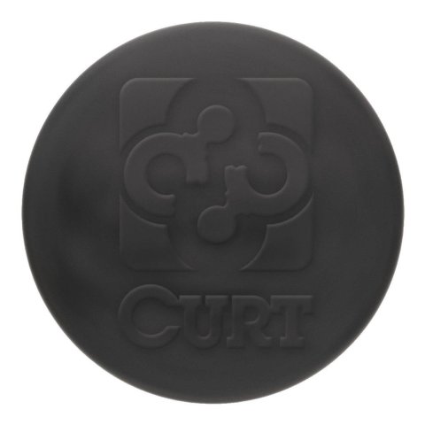 CURT Replacement Gooseneck Hitch Caps 66155 Components, Cap, fits and OEM Gooseneck/Puck Systems, Rubber, Black, Each