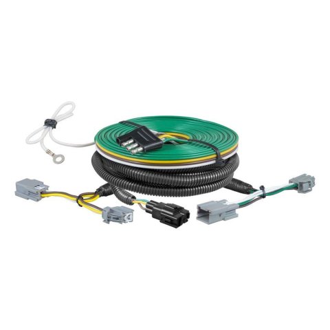 Curt Manufacturing - Trailer Wiring Harnesses for 2014-2019 FIESTA 58977 Connector Kit, Custom Towed-Vehicle RV Harness