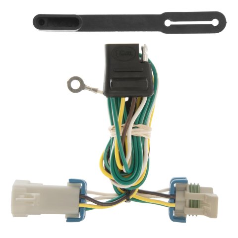 CURT Custom Wiring Connector Harnesses for 1998-2004 SONOMA, S10, 1998-2000 HOMBRE - 55359 Vehicle Towing Harness Adapter, T-Connector, 2-Wire System, Chevy/GMC/Isuzu, Each