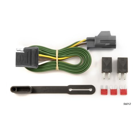 CURT Custom Wiring Connector Harnesses 56012 Vehicle Towing Harness Adapter, T-Connector, 2-Wire System, Chevy/Pontaic/Suzuki, Each