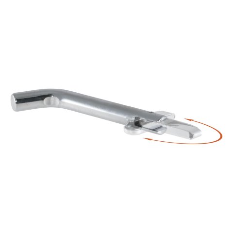 CURT Receiver Pins and Clips 21541 Hitch Pin, 1/2 in. Diameter, Chrome
