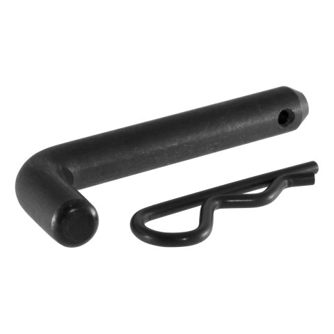 CURT Receiver Pins and Clips 21579 Hitch Pin, 5/8 in.Diameter, Steel, Black Zinc, Clip, Kit