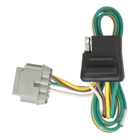 CURT Custom Wiring Connector Harnesses for 2011 PATHFINDER - 56141 Adapter, Vehicle Towing Harness, 4-Way Flat, Nissan, Each