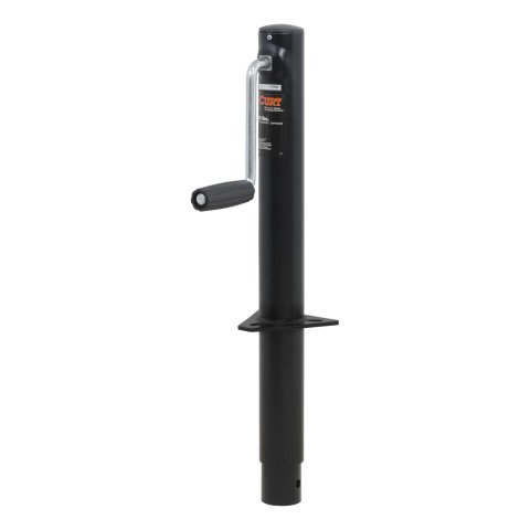 CURT A-Frame Jacks 28204 Trailer Jack, A-Frame, 2,000 lb. Capacity, 14.5 in. Travel, Steel, Painted, Side Wind, Each