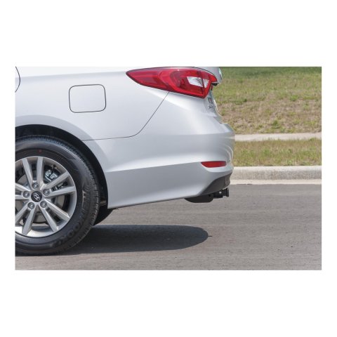 CURT Class 1 Receiver Hitch 11402 Hitch, Class-1, Black Powdercoated, Hyundai, Each